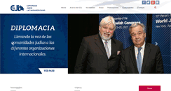 Desktop Screenshot of congresojudio.org